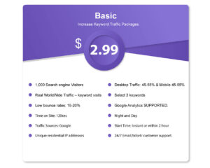 Basic-Package-for-keyword-webtraffic